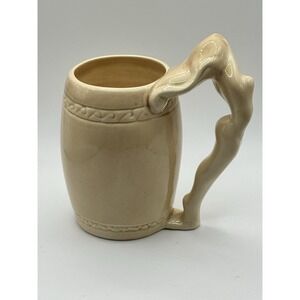 Vintage Nude Lady Mug Figural Handle
Dorothy Kindell Barware Signed